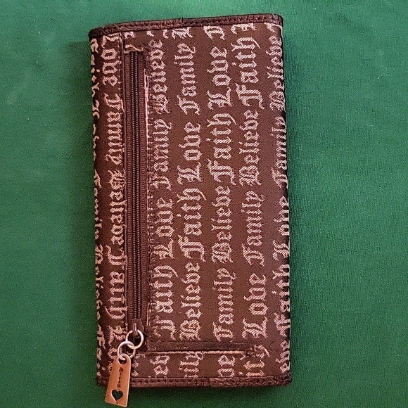 Brown "Reflections" Wallet - Picture 6 of 6